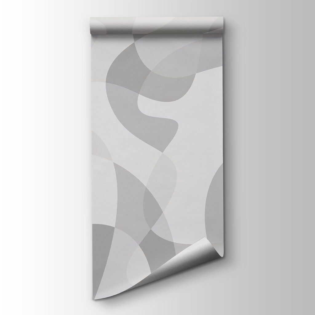 Translucent flowing shapes — product view