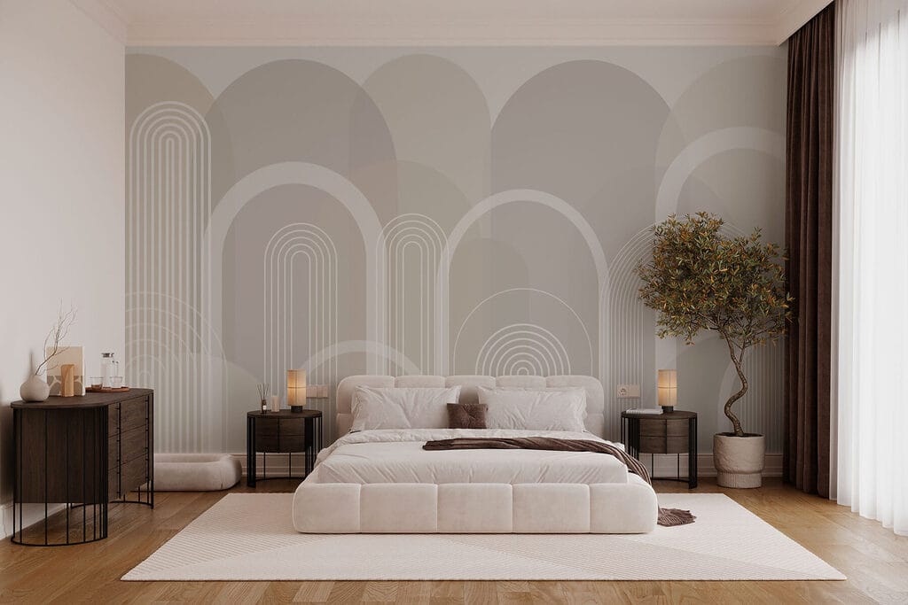 Arches in Soft Layers in an interior