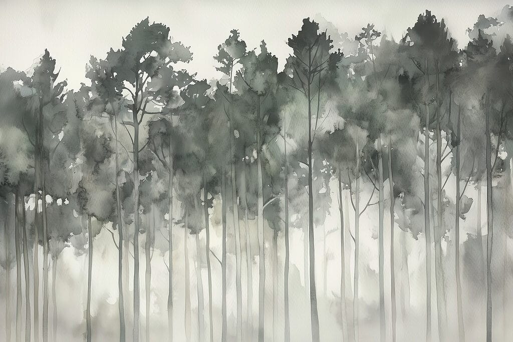 Pine Tree Wash — full design