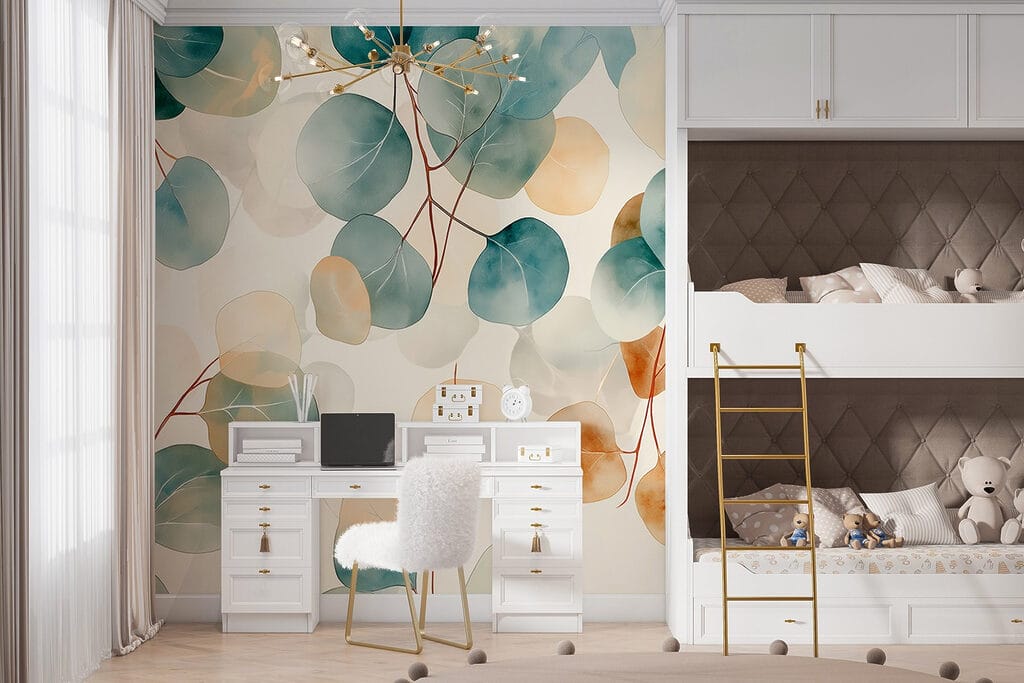 Leaves along curved branches — interior 5
