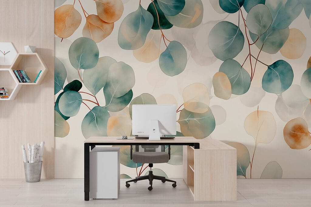 Leaves along curved branches — interior 6