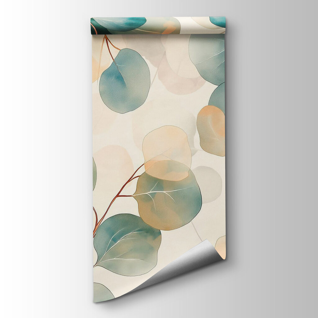 Leaves along curved branches — product view