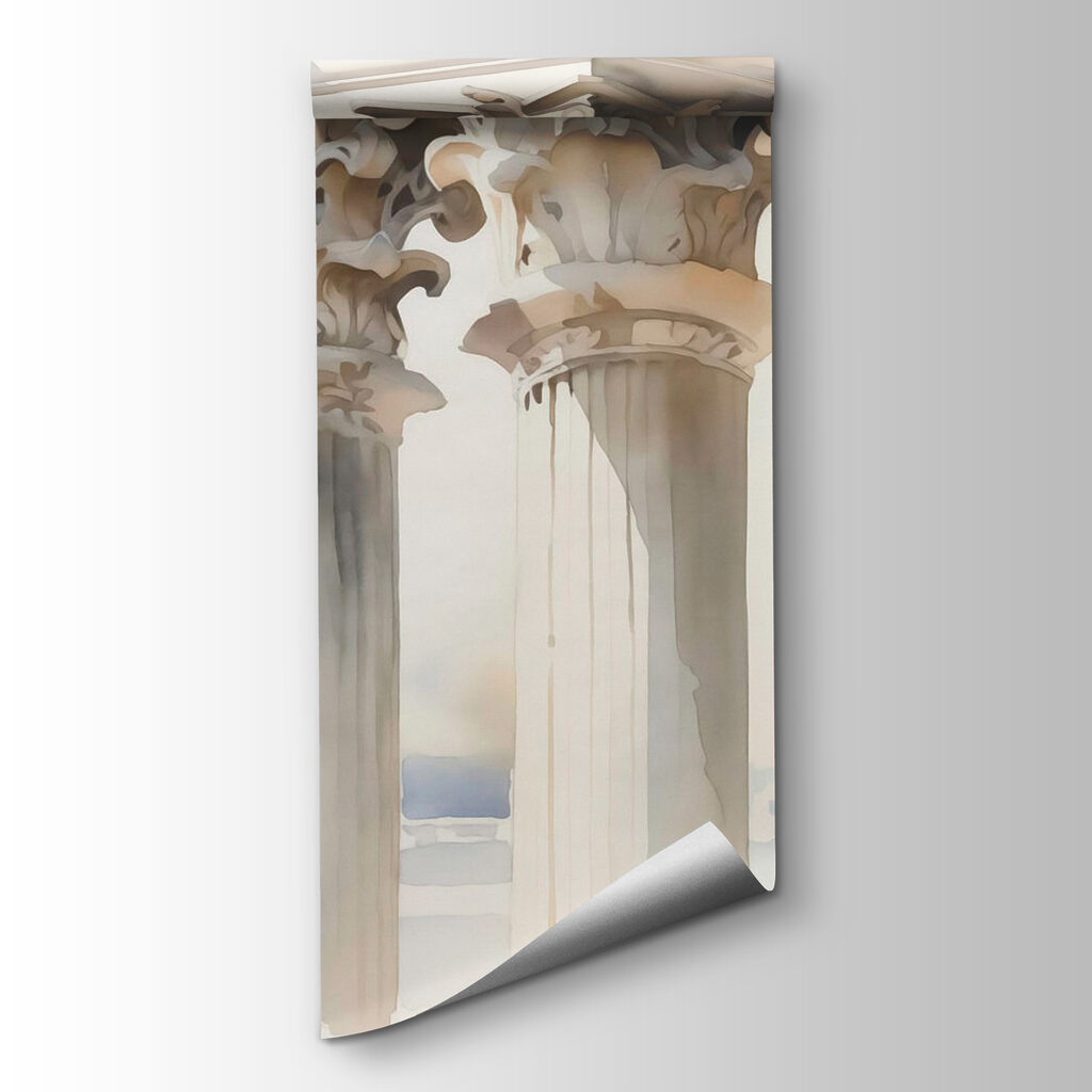 Columns above clouds — product view