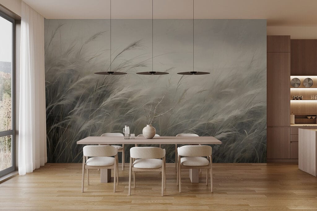 Grasses bending in mist — interior 4