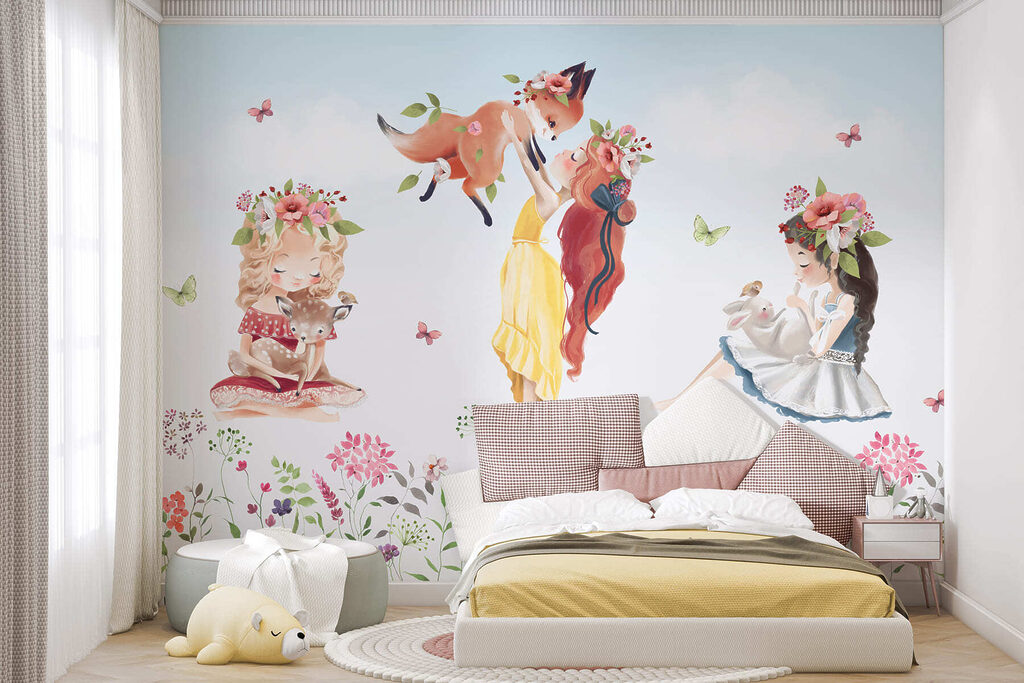 Flower Meadow Friends — interior 4