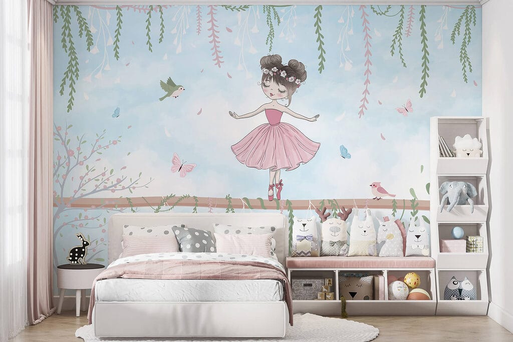 Ballerina on a branch — interior 2