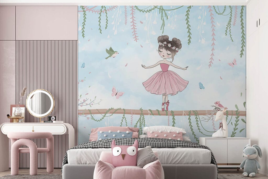 Ballerina on a branch — interior 4