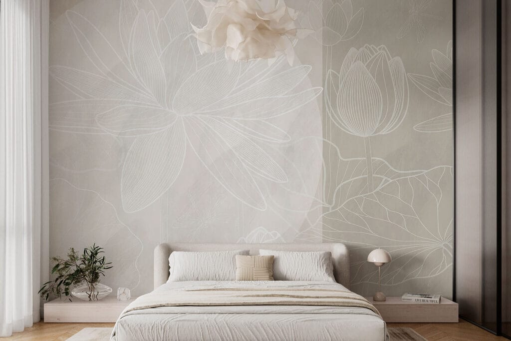 Lotus outlines — interior 2