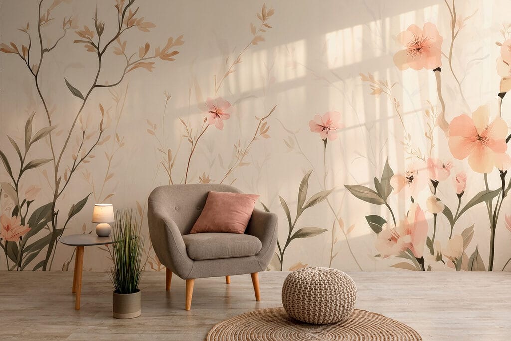 Delicate flowers above grass — interior 4