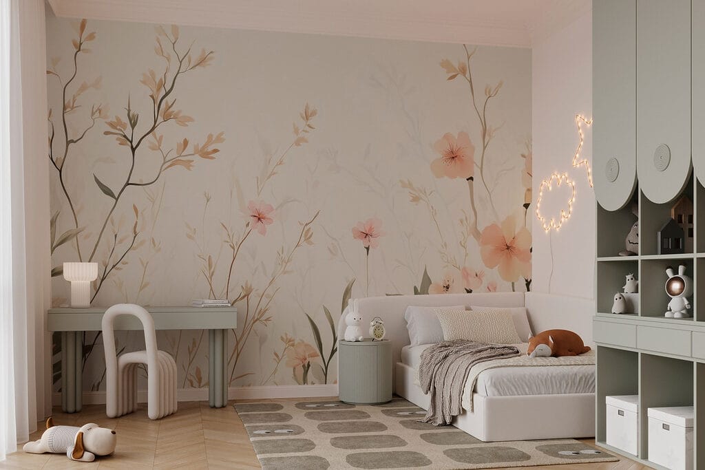 Delicate flowers above grass — interior 6