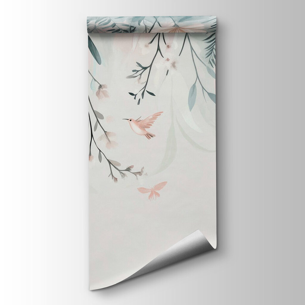 Hummingbirds under hanging branches — product view