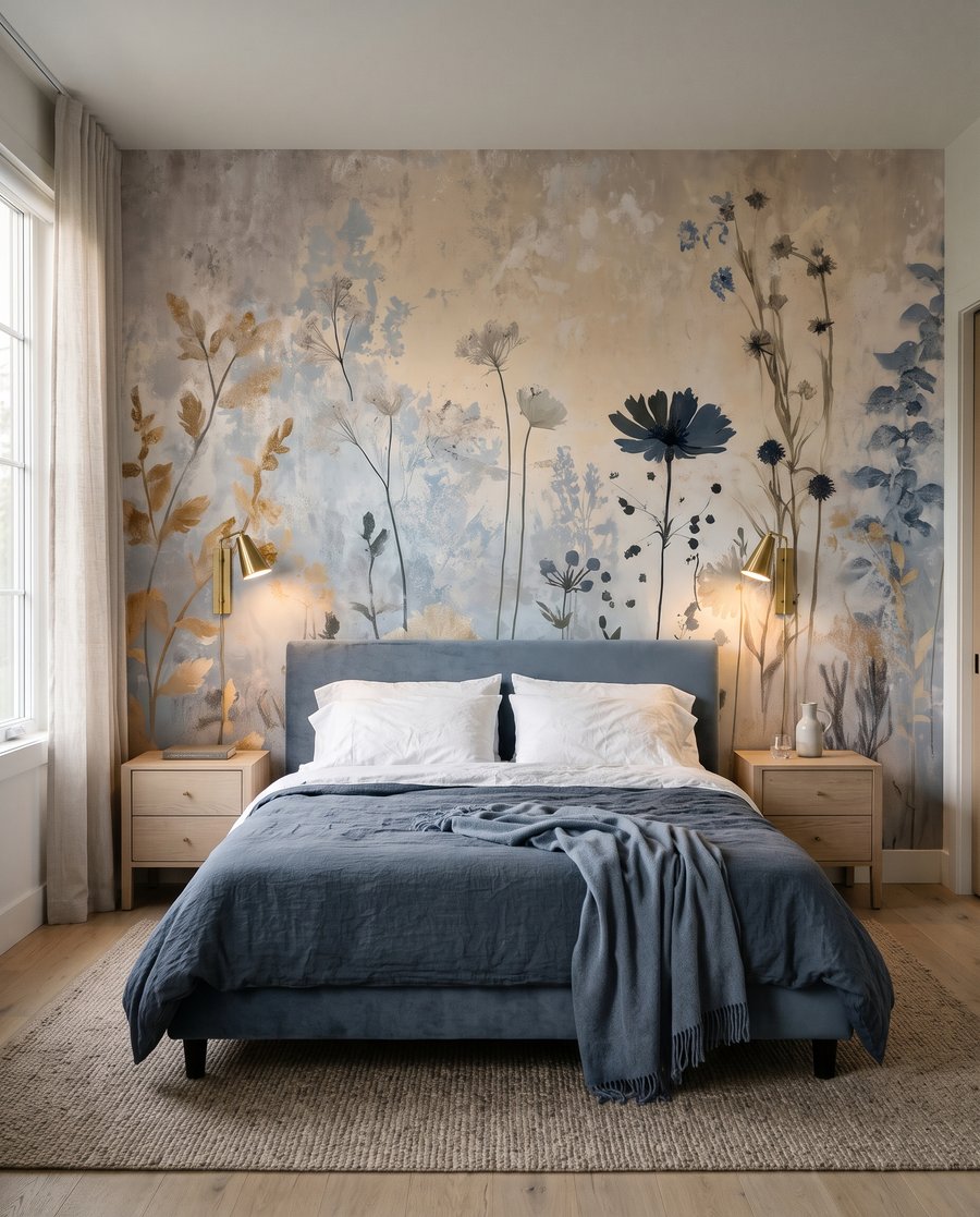 Wildflower Study in an interior