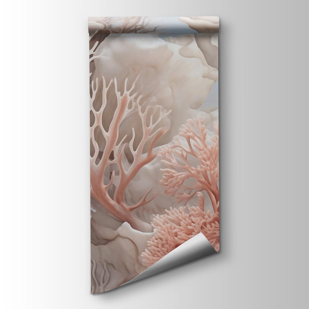 Soft peach corals — product view