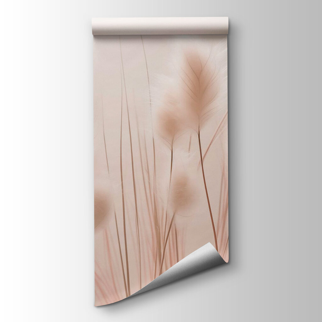 Plumes on soft pink — product view