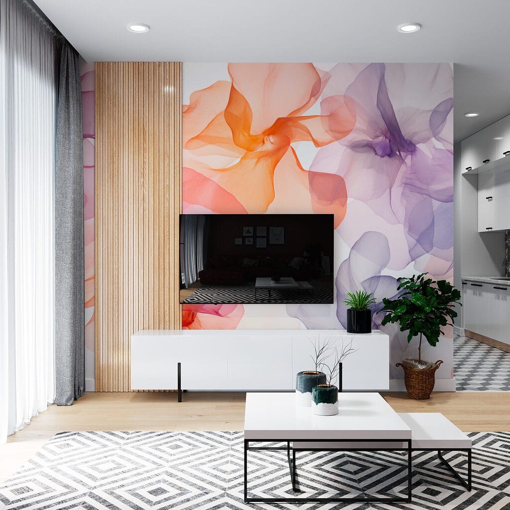 Flowers in sheer colours — interior 3