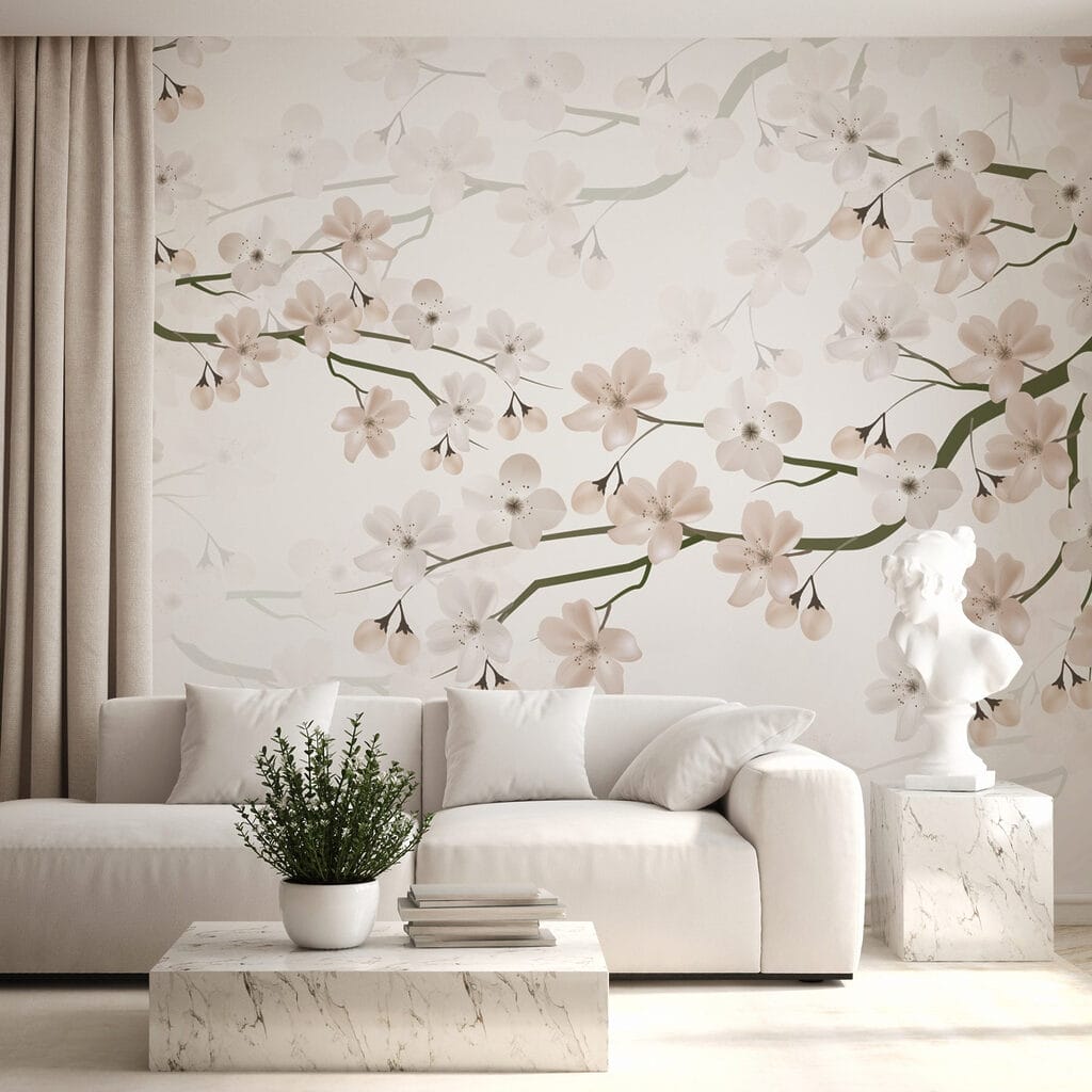 Cherry Blossom Sketch — interior 2