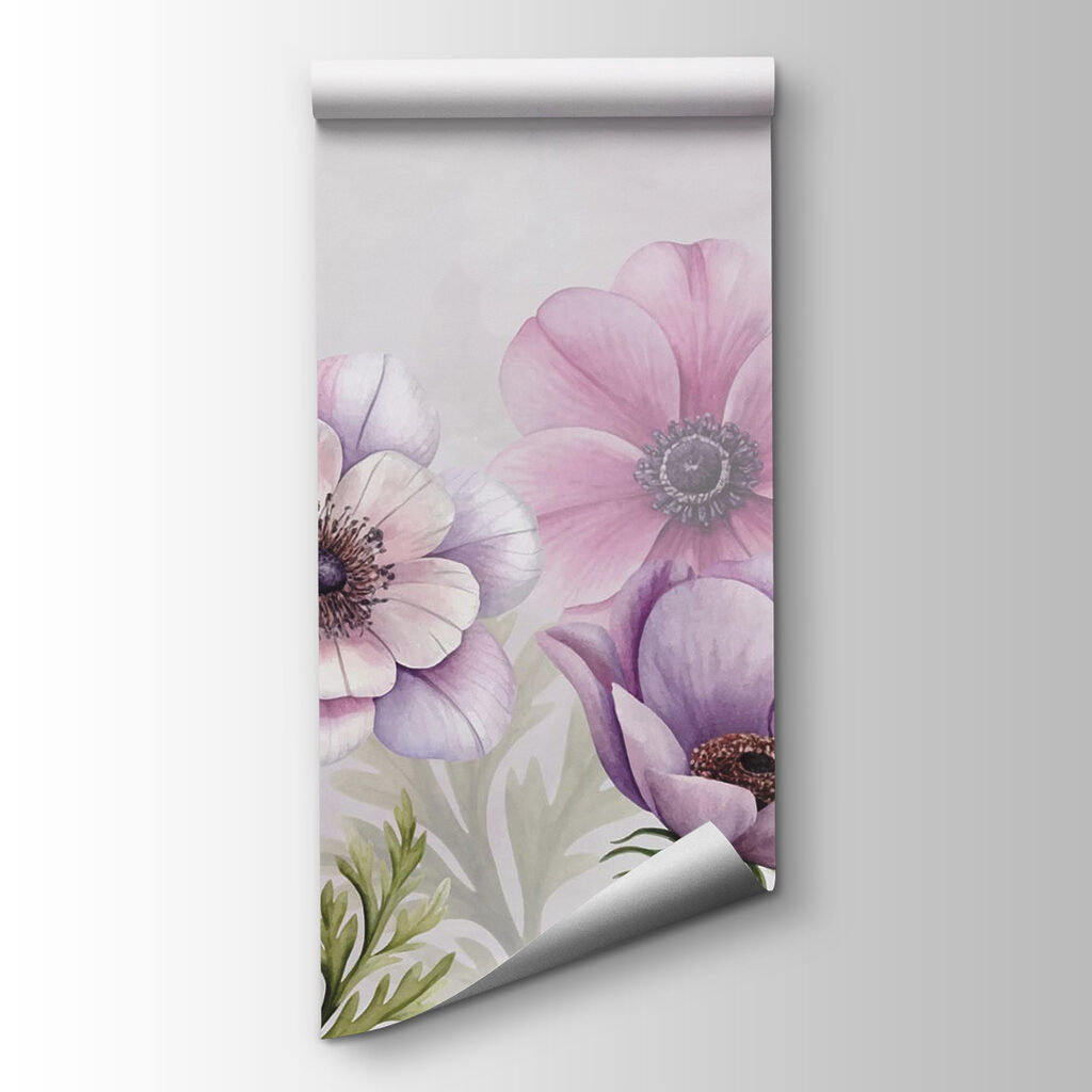 Purple blooms, lower edge — product view
