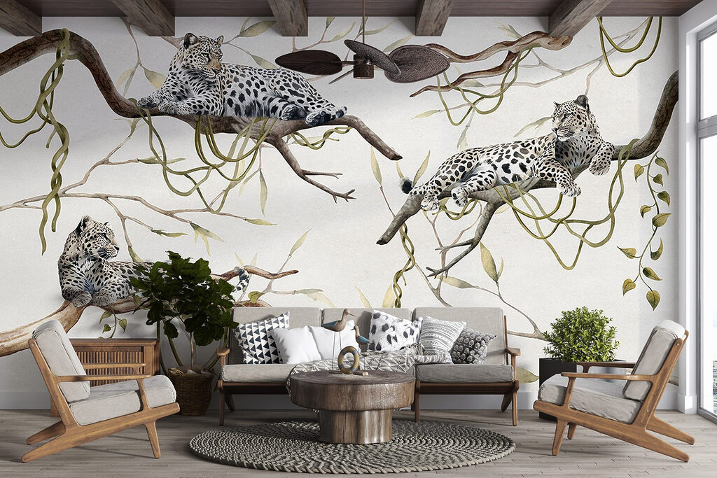 Leopards on Branches — interior 2