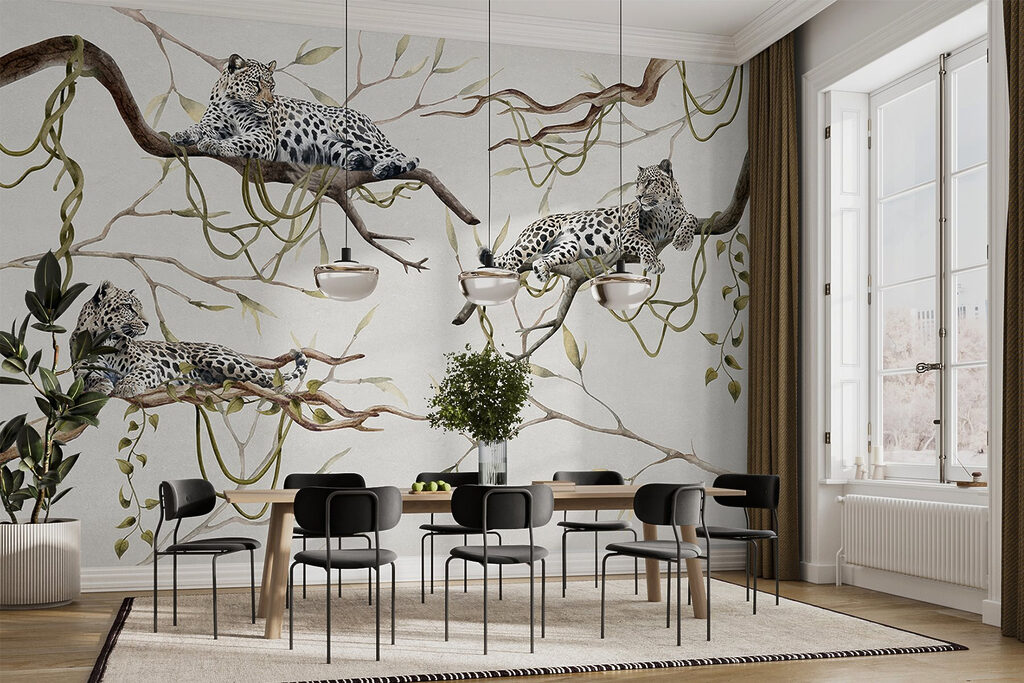 Leopards on Branches — interior 3