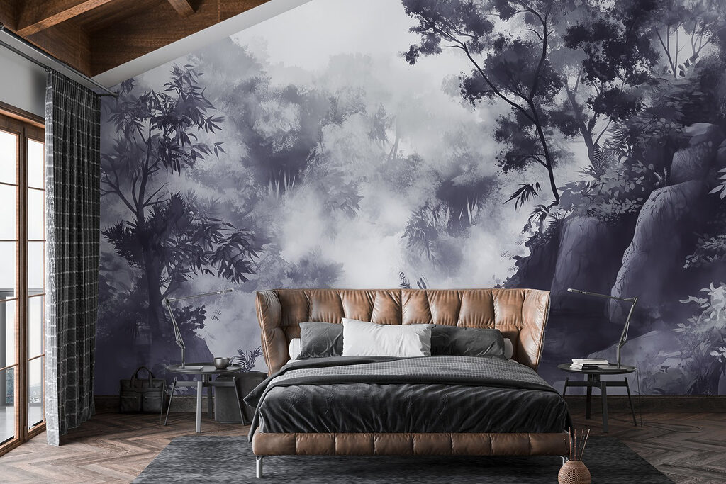 Rocky Woodland Mist in an interior