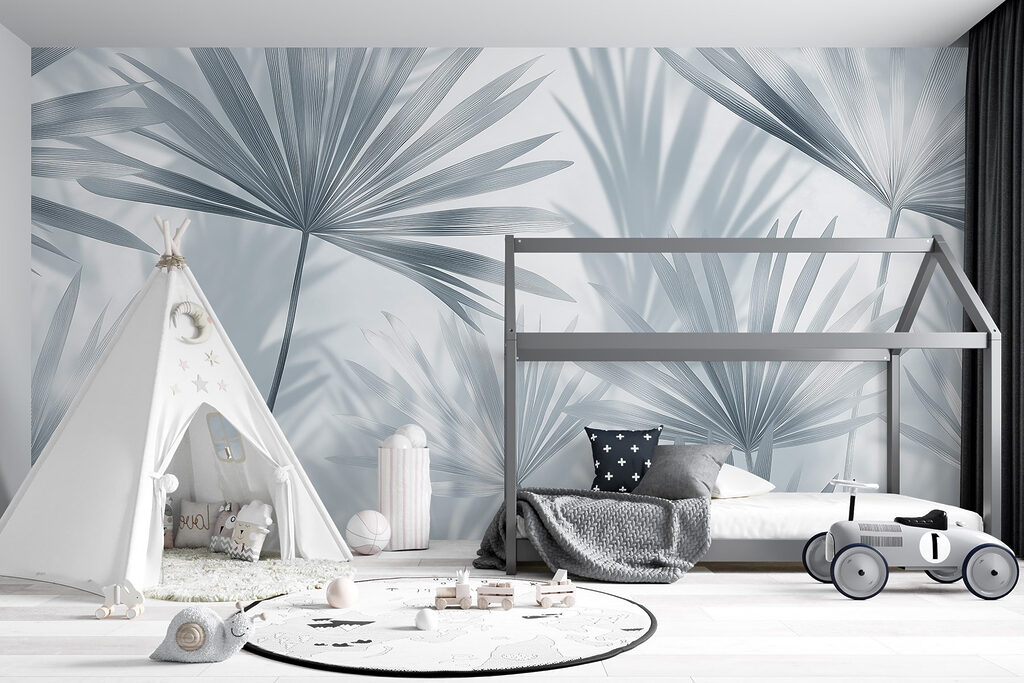 Palm Fans in Light — interior 4