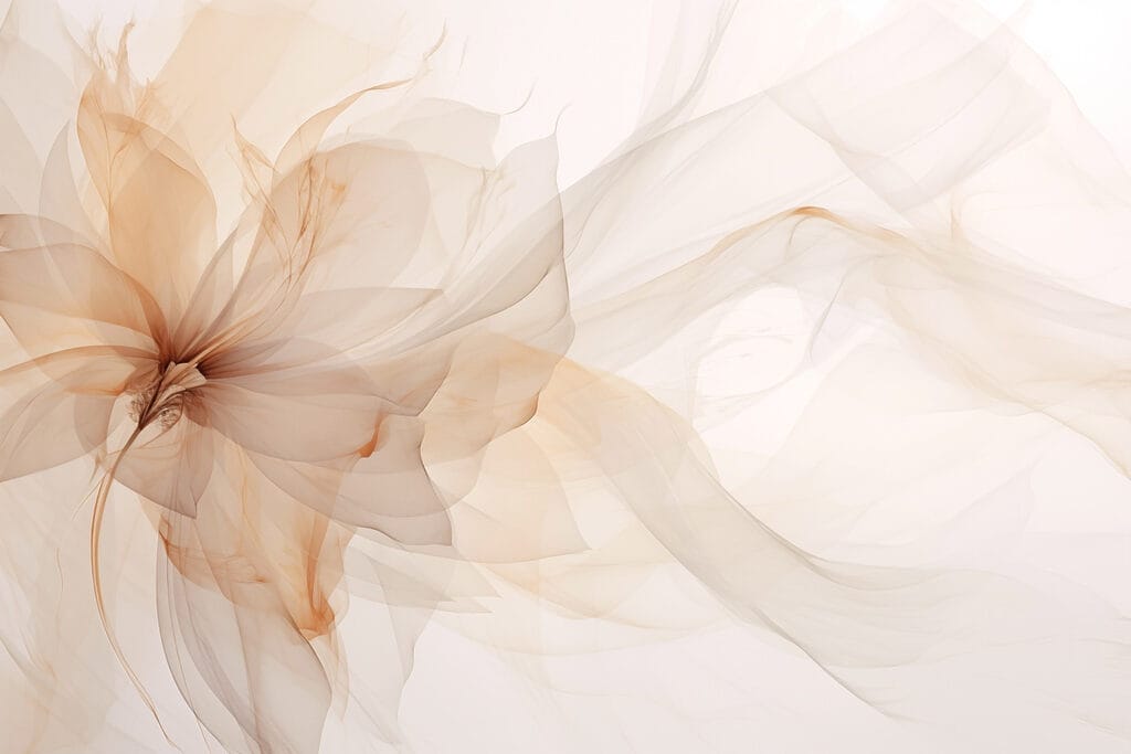 Flower with curved edges — full design