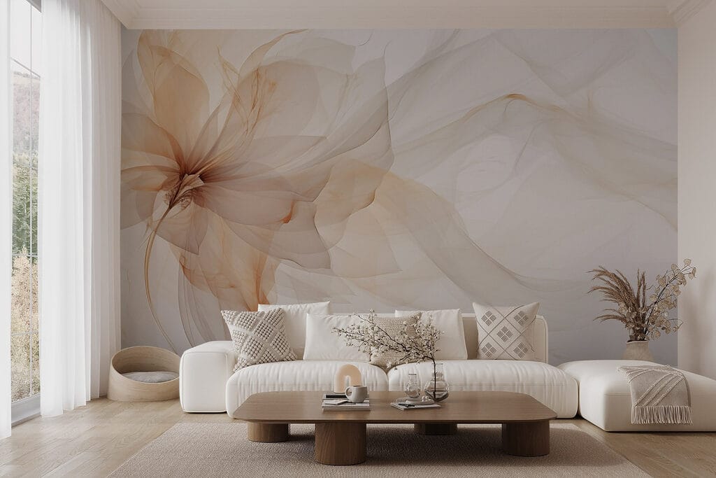 Flower with curved edges — interior 1