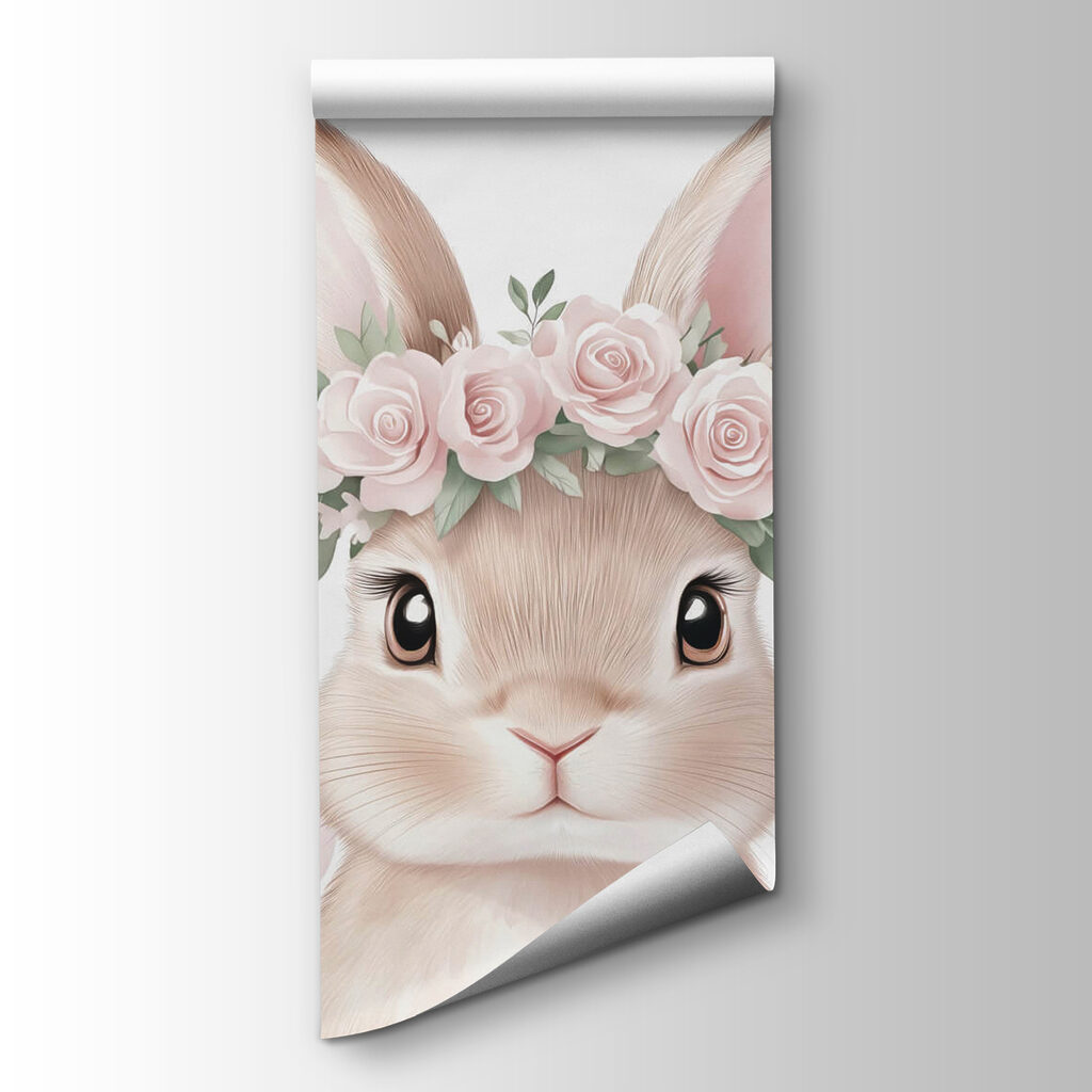 Rabbit with a wreath — product view