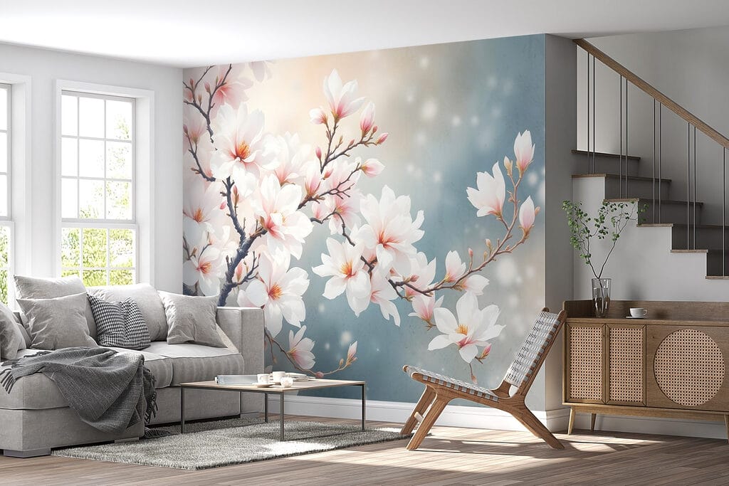 Magnolia in soft backlight — interior 2