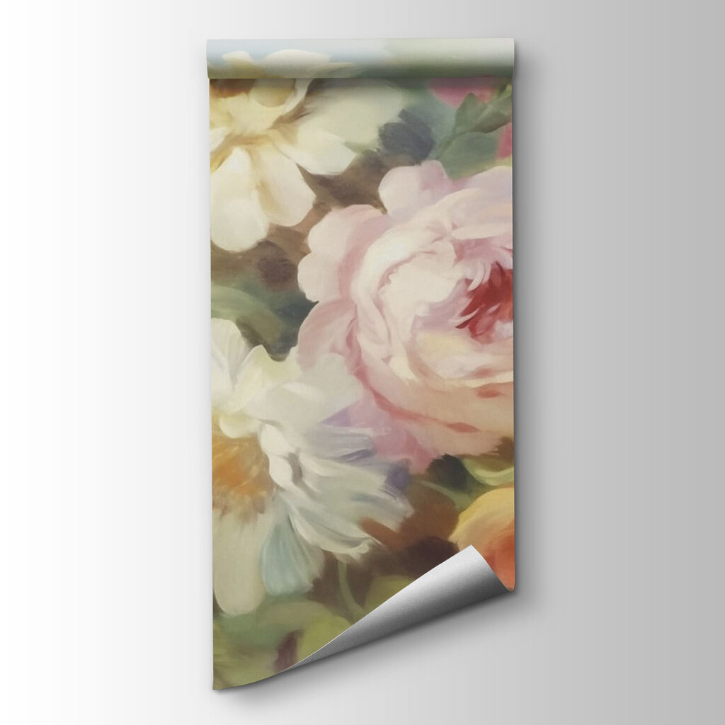 Soft painted bouquet — product view