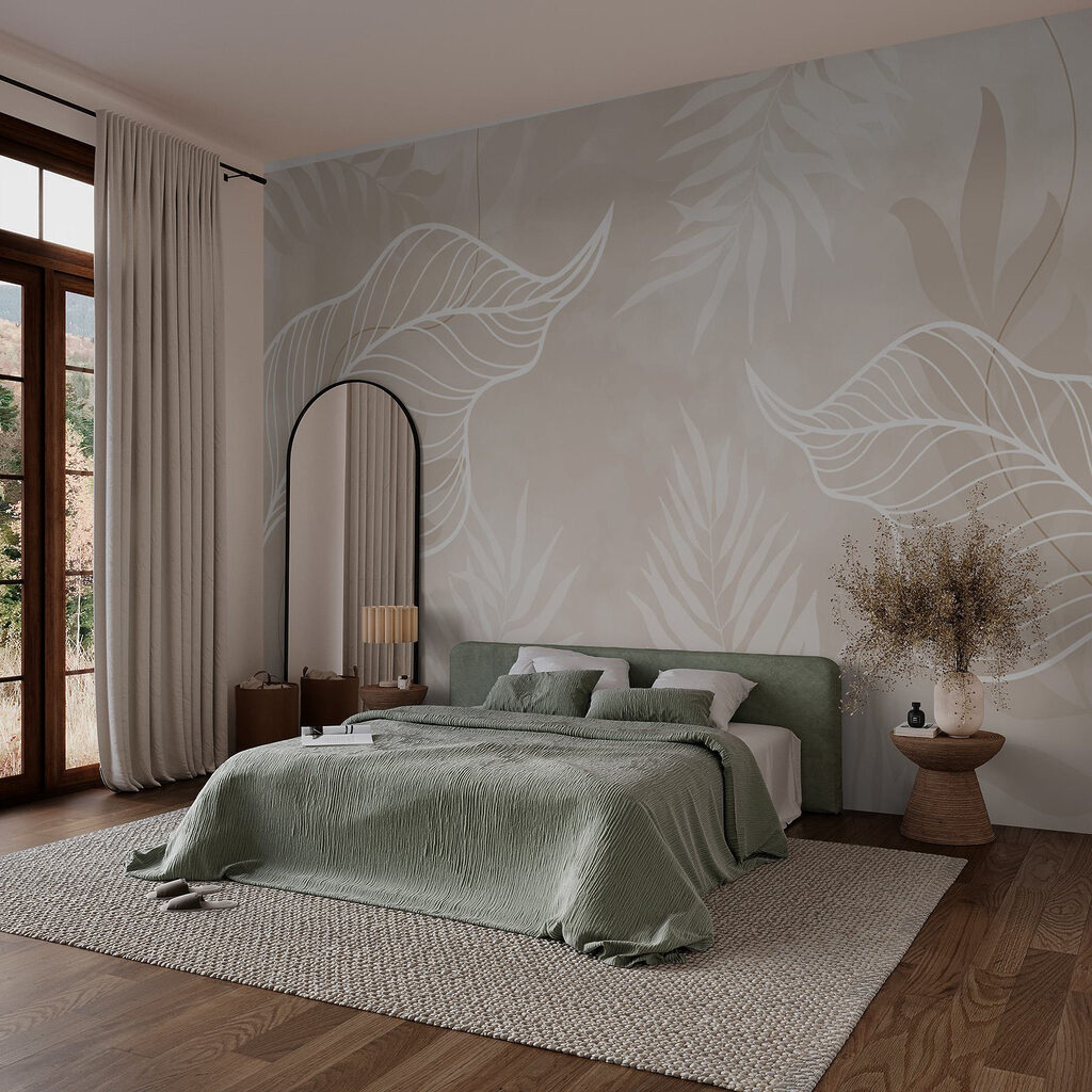 Floating Leaf Outlines — interior 1