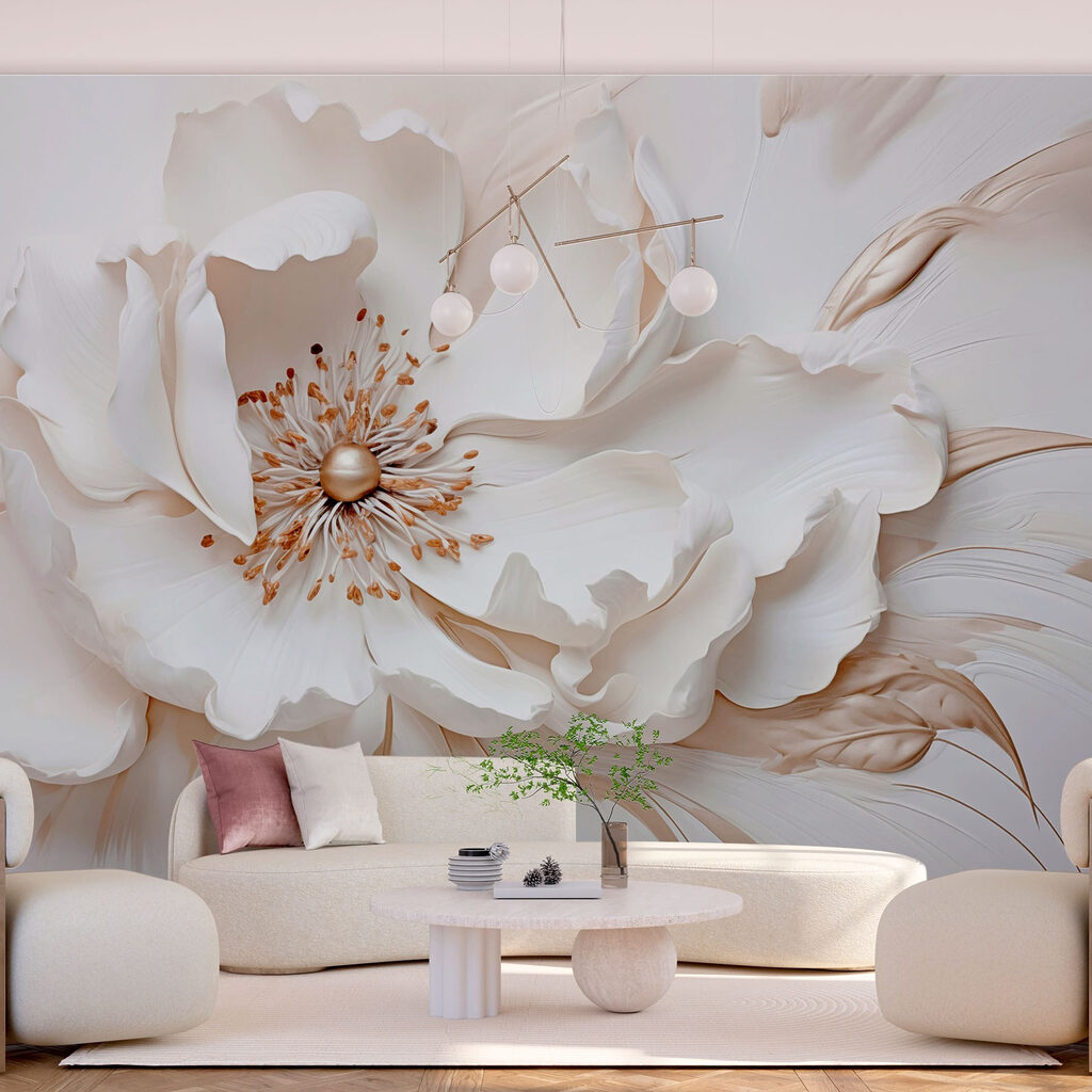 Petal Relief Close Up in an interior
