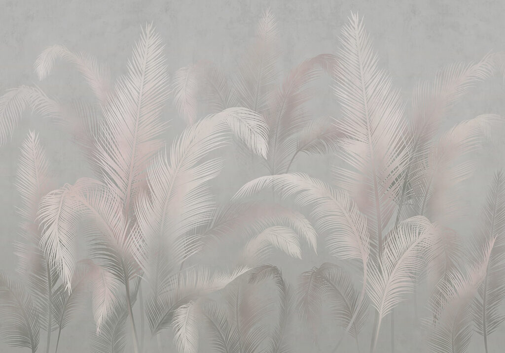 Palms in the mist — full design