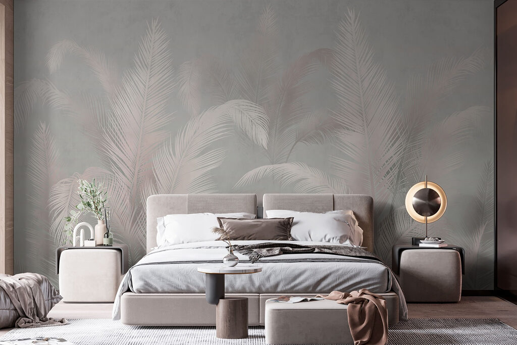 Palms in the mist — interior 1