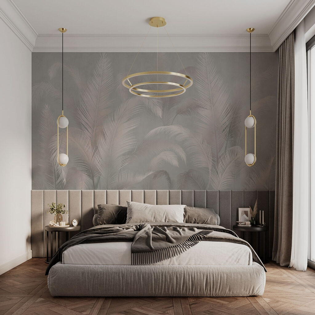 Palms in the mist — interior 2