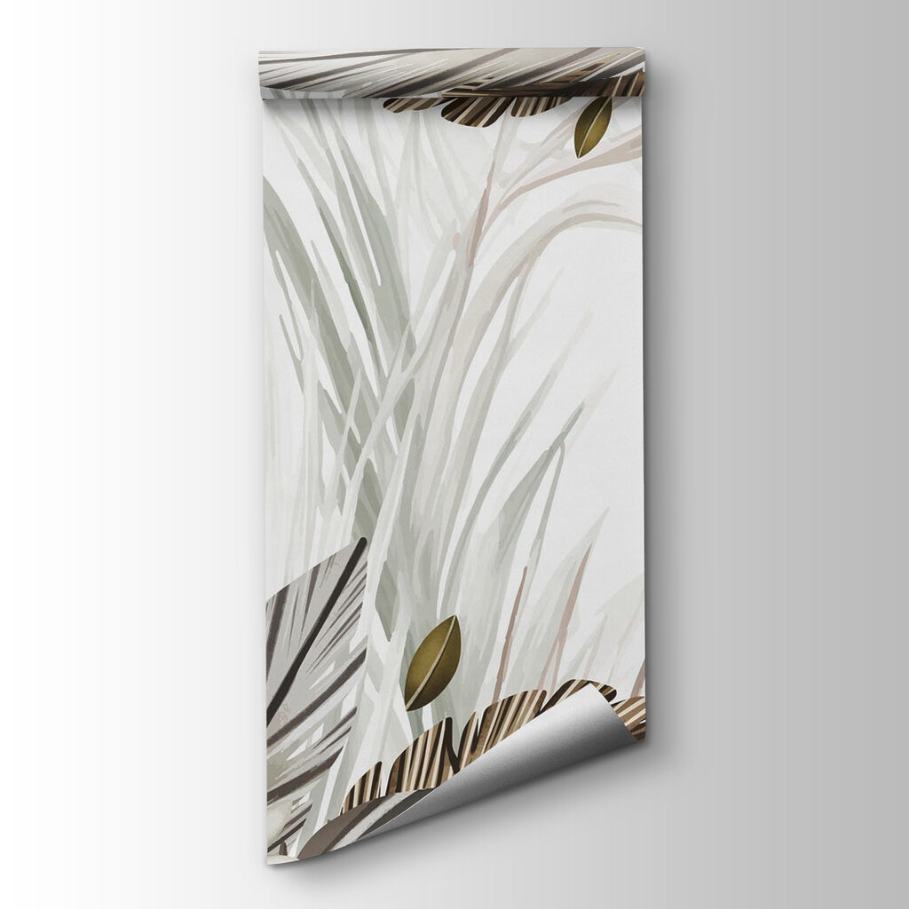 Brown tropical leaves — product view