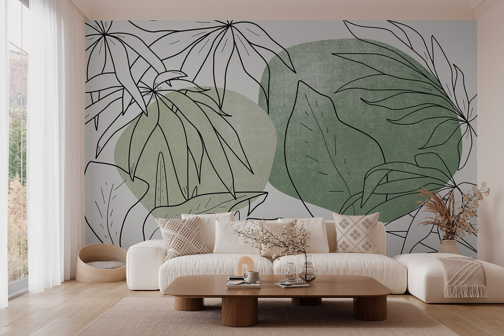 Leaf Sketches and Circles — interior 2