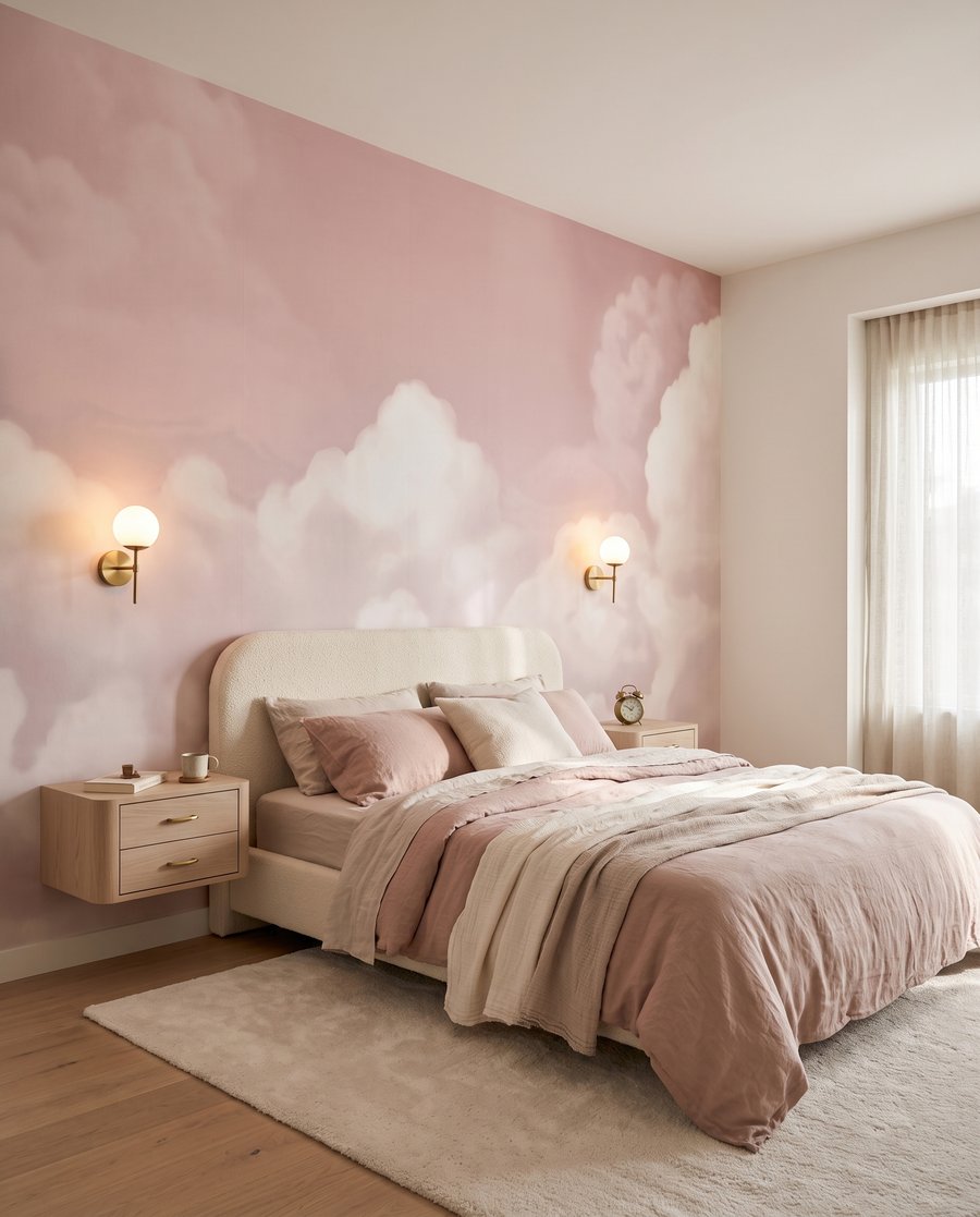 Soft white clouds — interior 2