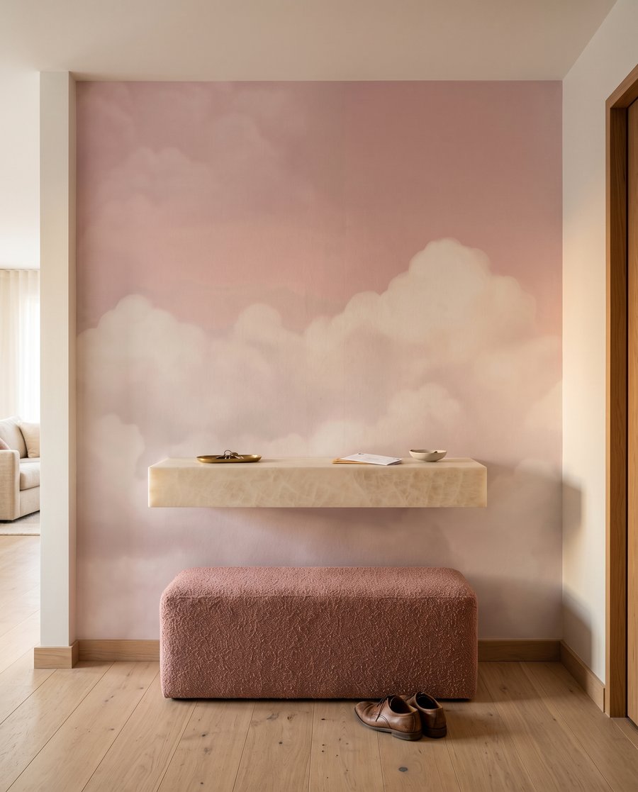 Soft white clouds — interior 7