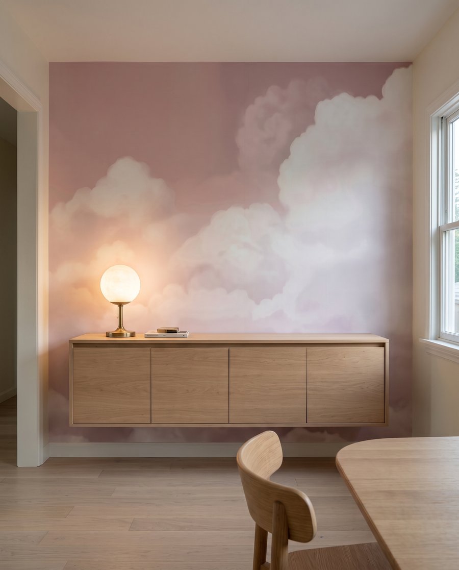 Soft white clouds — interior 8
