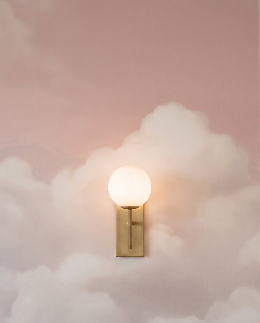 Soft white clouds — detail