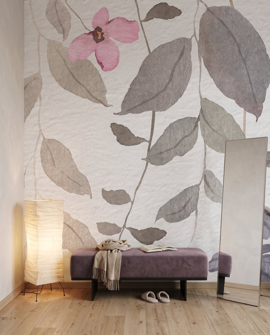 Trailing leafy branches — interior 2