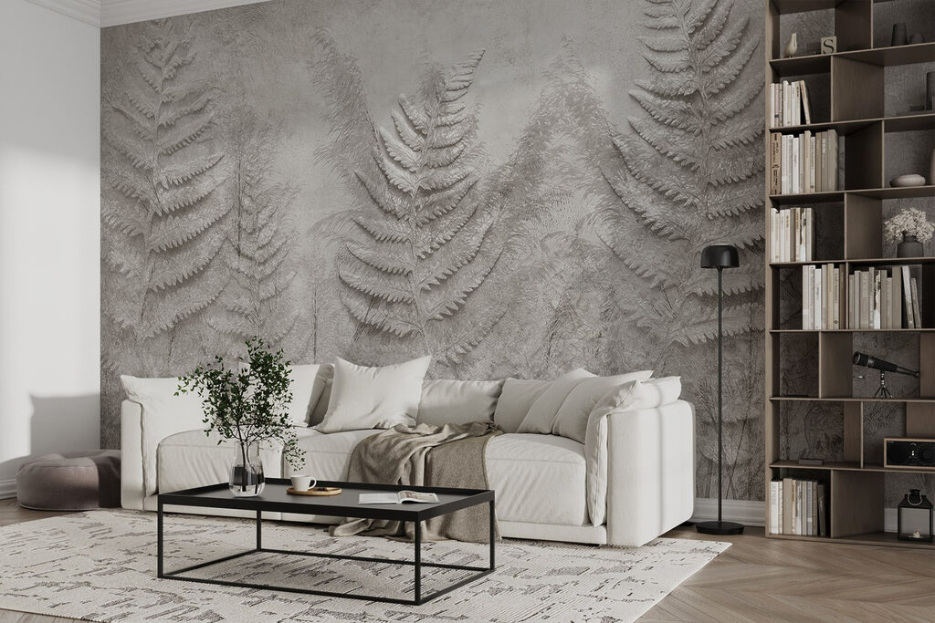 Ferns in relief — interior 3