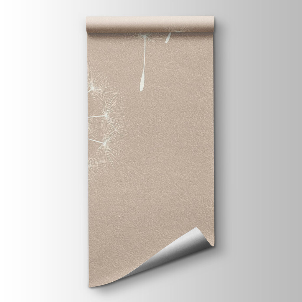 Dandelion seeds drifting — product view