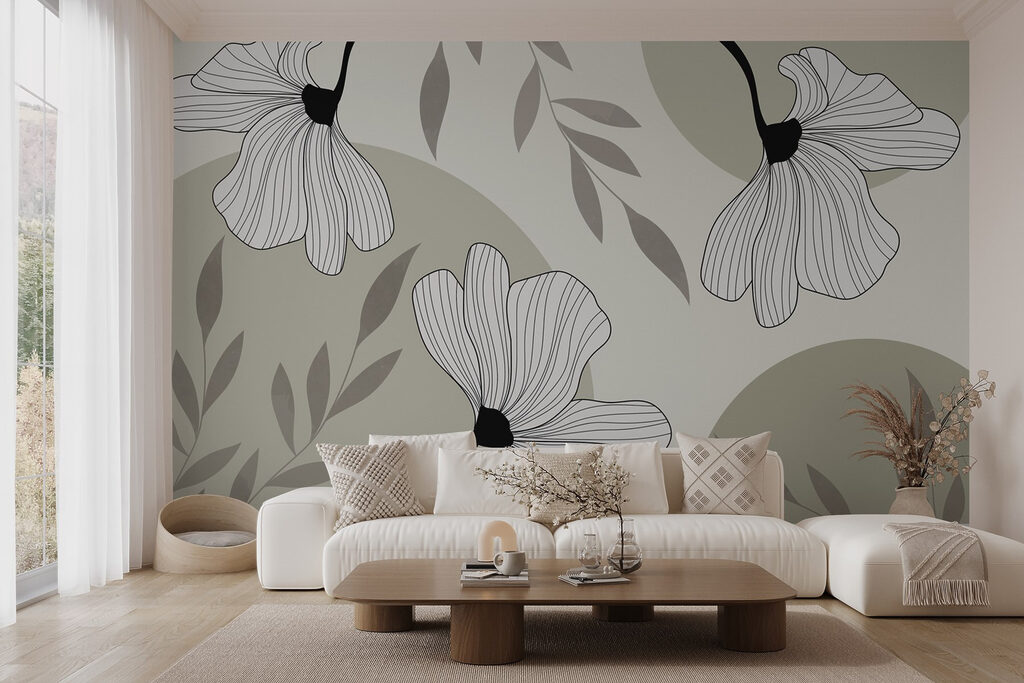 Flowers and Organic Shapes — interior 2