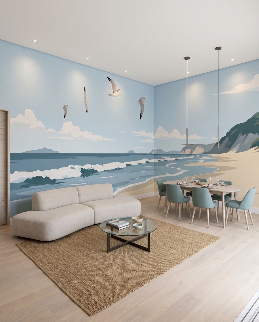 Gulls at the Shore — interior 7