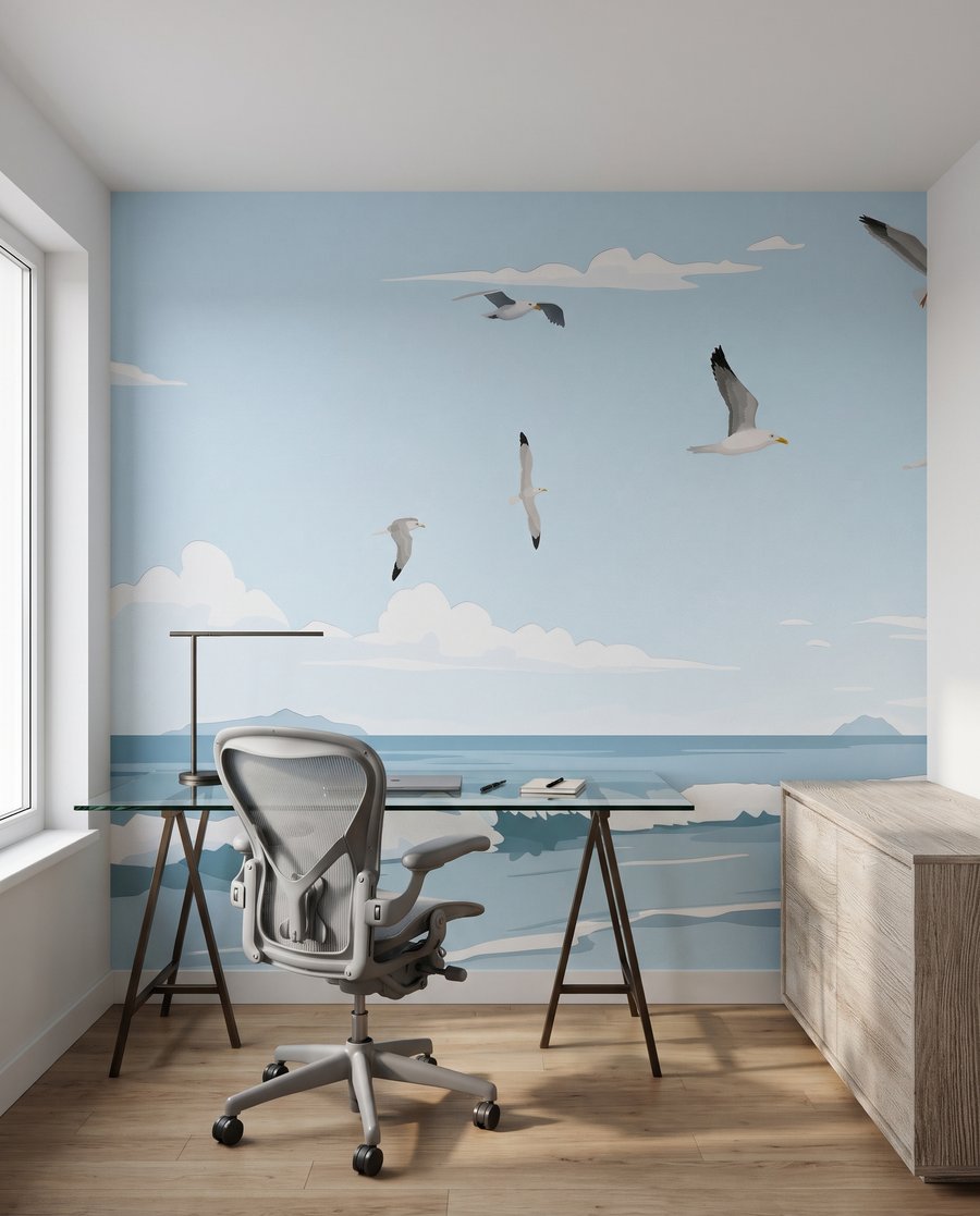 Gulls at the Shore — interior 8