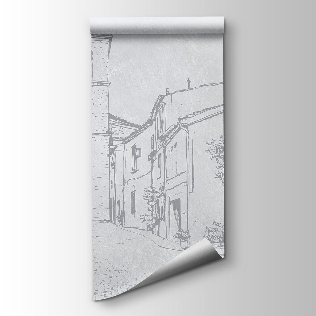 Village Street in Pencil — product view