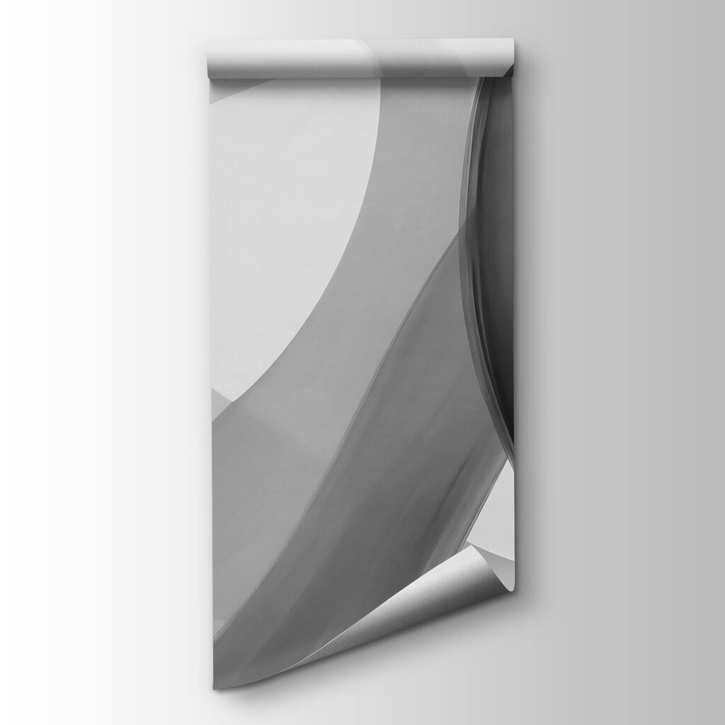 Grey ribbons form loops — product view