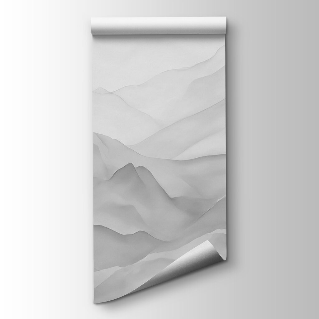 Grey mountain layers drifting — product view